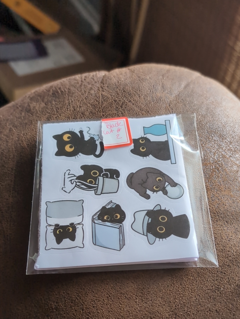2$ Add On⭐ Black Cat #2 Sticker Pack